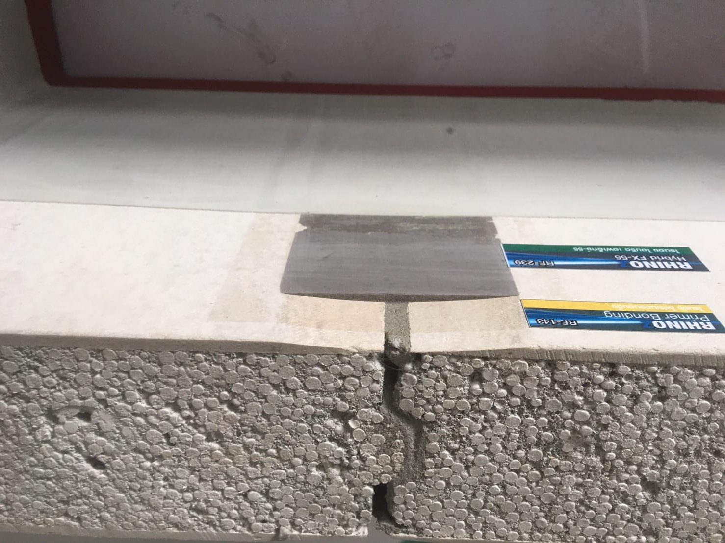 Keo trám mối nối tấm bê tông nhẹ EPS | Rhinoz RF239 jointing compound 2 Keo trám khe nối tấm tường bê tông nhẹ EPS RF239