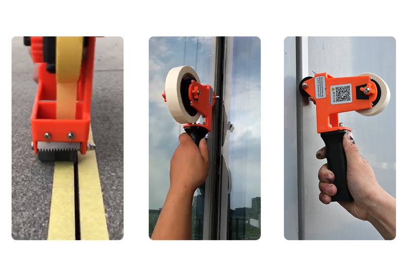 Dụng cụ dán băng dính | Masking tape dispenser 2 Dụng cụ dán băng dính đơn