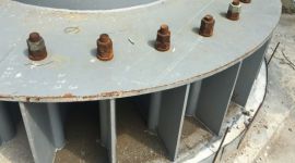 corrosion rusted bolt flange XG series 1 1 08883100
