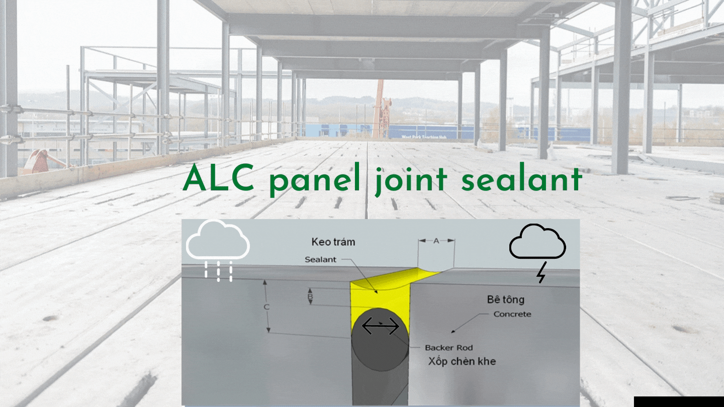 ALC panel joint sealant