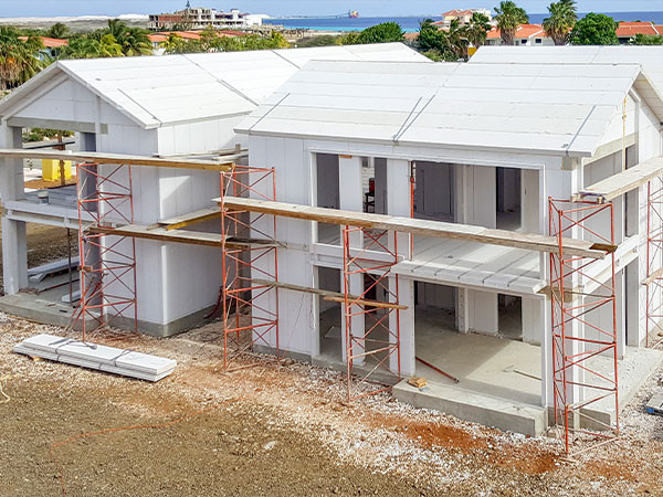 Villa làm bằng bê tông khí ALC